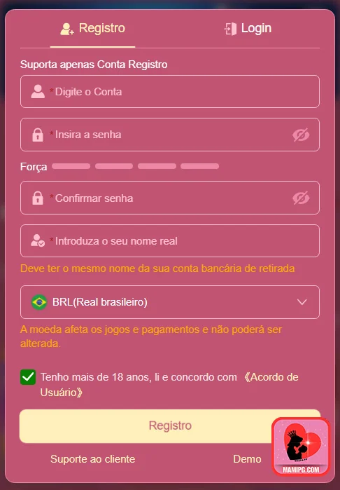 mamipg: Aplicativo Acesse o melhor do cassino no celular